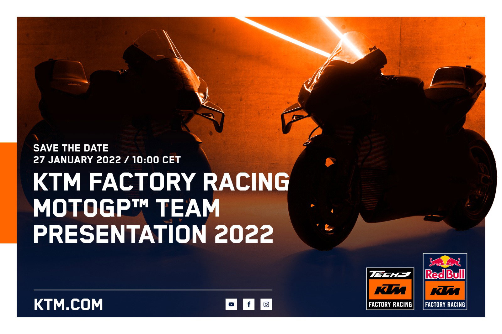 FIRST LOOK: Red Bull KTM's 2022 MotoGP livery for Binder, Oliveira